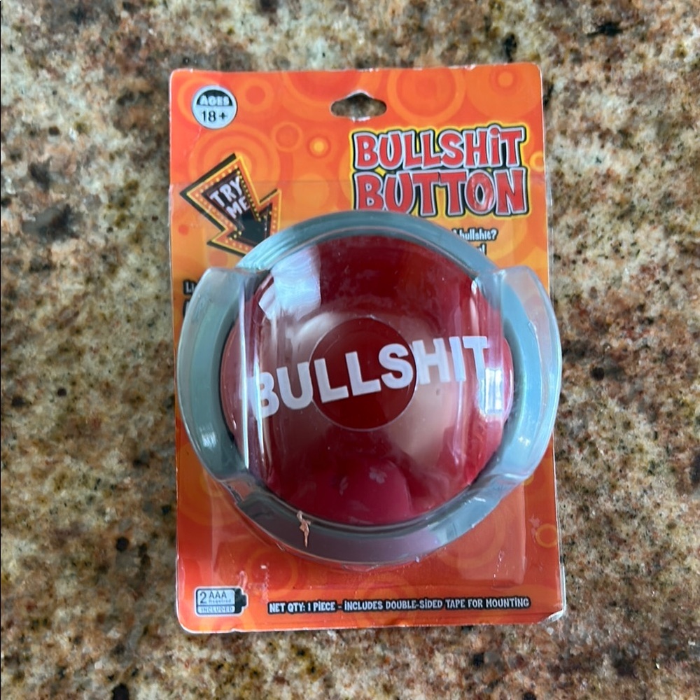 Spencer's Red Bullshit Button